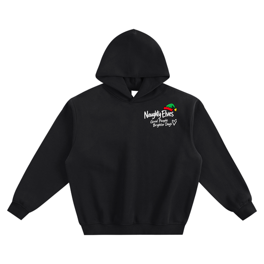 Fleeced Boxy Hoodie